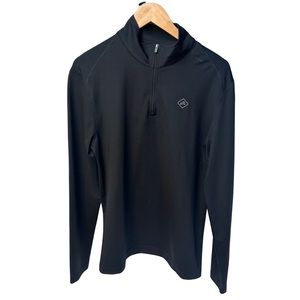 Maide x Bonobos Golf flex quarter zip, Men’s size small slim fit, black